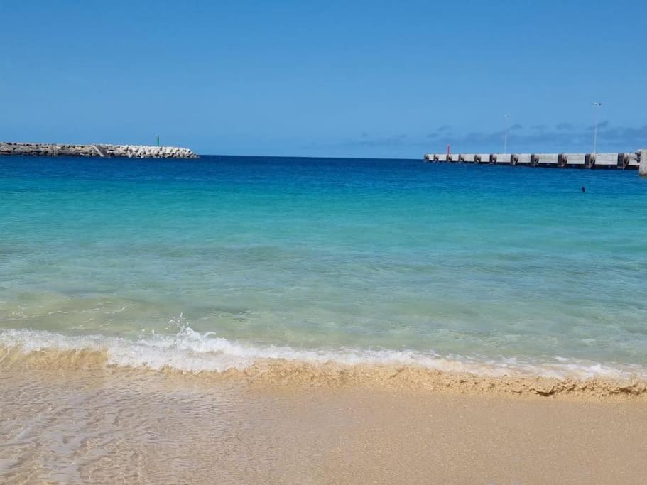 Relaxing Blue Flat Near Beach! Apartment Calheta Exterior photo